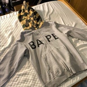 Bape camo hoodie